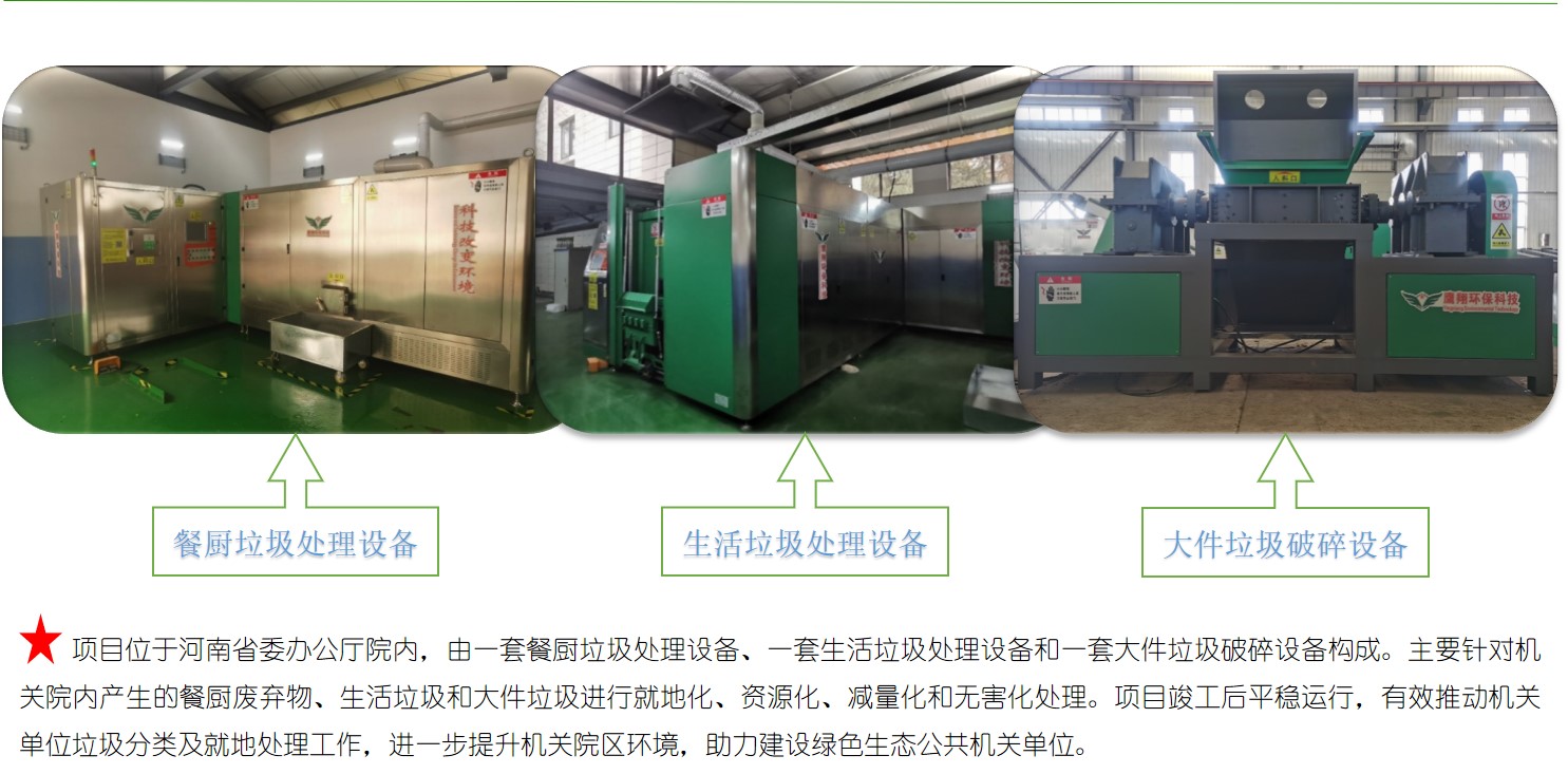 河南省委办公厅餐厨垃圾处理重点项目